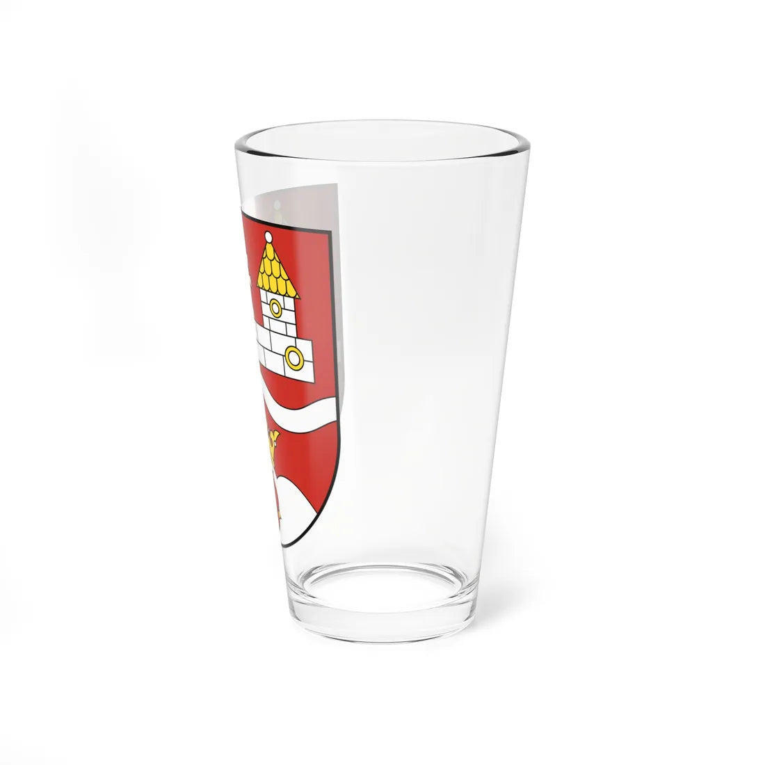 Coat of Arms of Ružinov (Slovakia) (Coat of Arms) Pint Glass 16oz - Go Mug Yourself