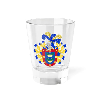 Coat of Arms of Ruiz de Gauna (Argentina) (Coat of Arms) Shot Glass 1.5oz 1.5oz - Go Mug Yourself