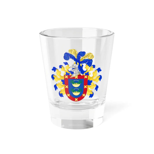 Coat of Arms of Ruiz de Gauna (Equatorial Guinea) (Coat of Arms) Shot Glass 1.5oz 1.5oz - Go Mug Yourself