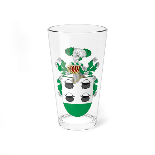 Coat of Arms of Ruiz de los Llanos (Equatorial Guinea) (Coat of Arms) Pint Glass 16oz 16oz - Go Mug Yourself