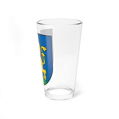 Coat of Arms of Rusovce (Slovakia) (Coat of Arms) Pint Glass 16oz - Go Mug Yourself
