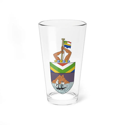 Coat of arms of Sabah 1963-1982 (Malaysia)_1 (Coat of Arms) Pint Glass 16oz 16oz - Go Mug Yourself
