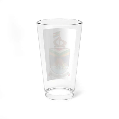 Coat of arms of Sabah 1963-1982 (Malaysia) (Coat of Arms) Pint Glass 16oz - Go Mug Yourself