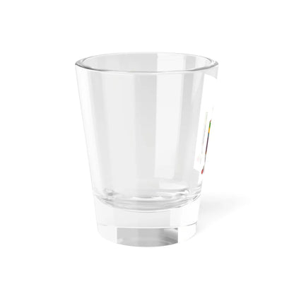 Coat of arms of Sabah 1963-1982 (Malaysia) (Coat of Arms) Shot Glass 1.5oz - Go Mug Yourself