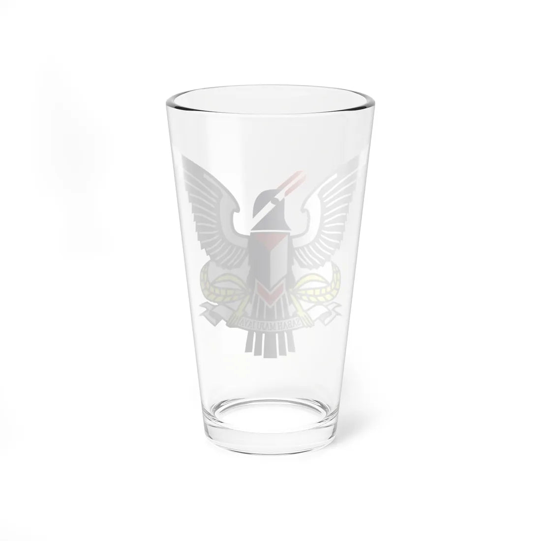 Coat of arms of Sabah 1982-1988 (Malaysia) (Coat of Arms) Pint Glass 16oz - Go Mug Yourself