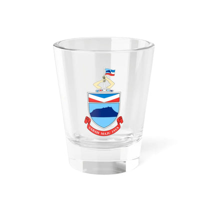 Coat of arms of Sabah (Malaysia) (Coat of Arms) Shot Glass 1.5oz 1.5oz - Go Mug Yourself