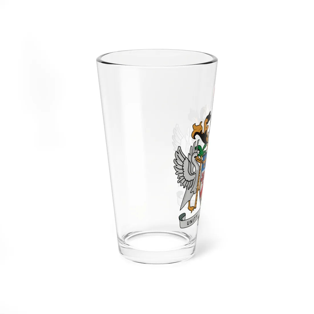 Coat of arms of Saint Christopher-Nevis-Anguilla 1967-1983 (Coat of Arms) Pint Glass 16oz - Go Mug Yourself