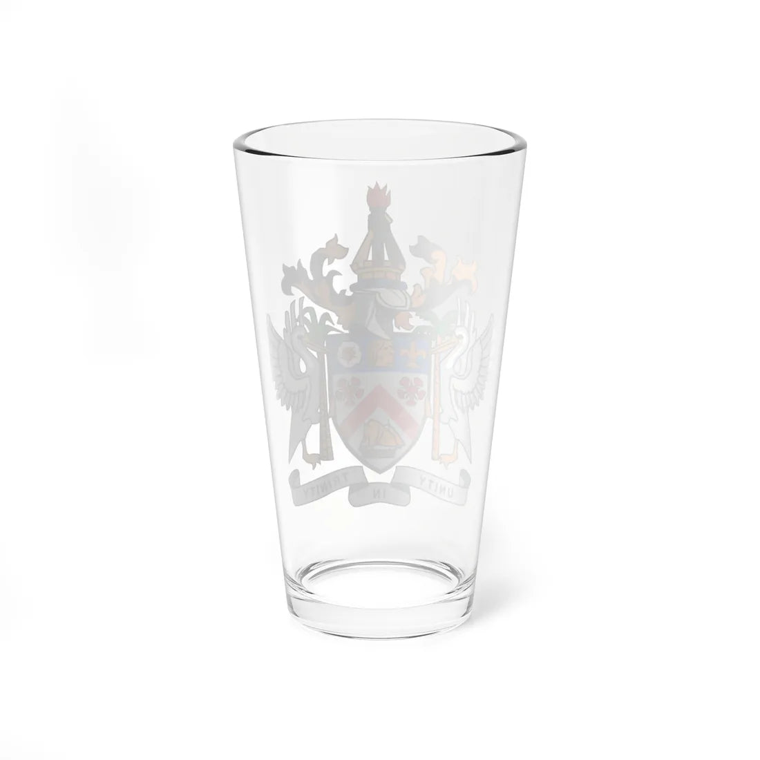 Coat of arms of Saint Christopher-Nevis-Anguilla 1967-1983 (Coat of Arms) Pint Glass 16oz - Go Mug Yourself