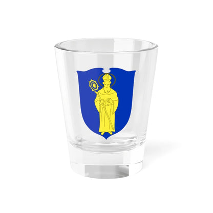 Coat of arms of Saint-Gilles (Belgium) (Coat of Arms) Shot Glass 1.5oz 1.5oz - Go Mug Yourself