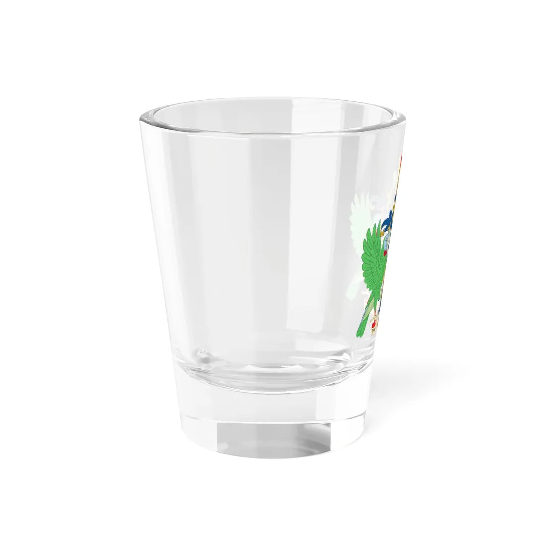Coat of arms of Saint Lucia rendition (Saint Lucia) (Coat of Arms) Shot Glass 1.5oz - Go Mug Yourself
