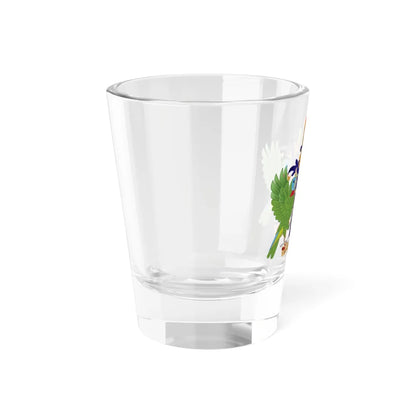 Coat of arms of Saint Lucia (Saint Lucia) (Coat of Arms) Shot Glass 1.5oz - Go Mug Yourself