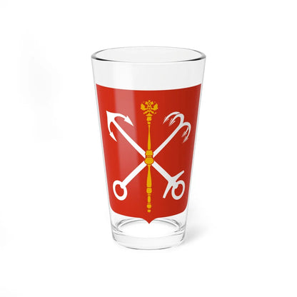 Coat of Arms of Saint Petersburg digital version 2 (Russia) (Coat of Arms) Pint Glass 16oz 16oz - Go Mug Yourself