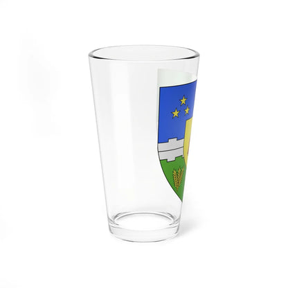 Coat of arms of Sainte-Hélène-de-Kamouraska (Canada) (Coat of Arms) Pint Glass 16oz - Go Mug Yourself