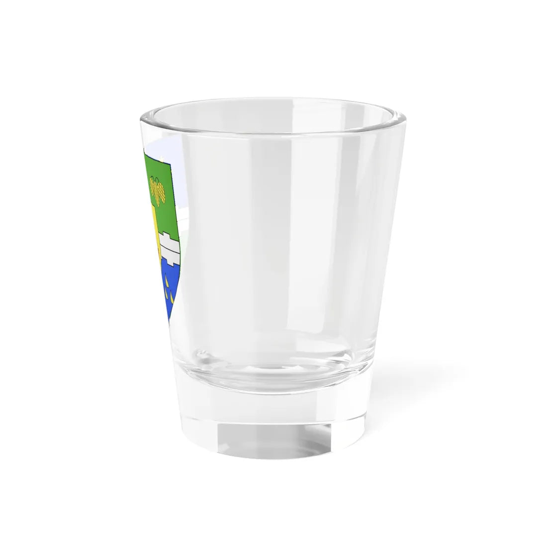 Coat of arms of Sainte-Hélène-de-Kamouraska (Canada) (Coat of Arms) Shot Glass 1.5oz - Go Mug Yourself