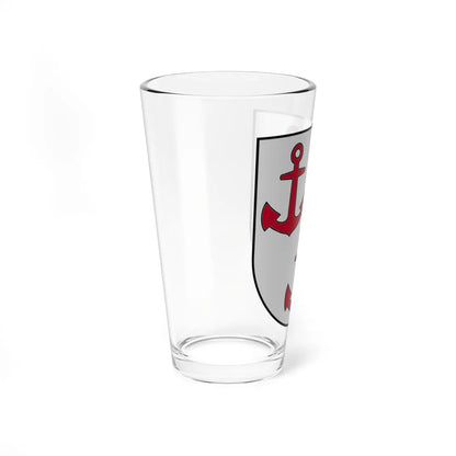 Coat of Arms of Salacgrīvas novads (Latvia) (Coat of Arms) Pint Glass 16oz - Go Mug Yourself