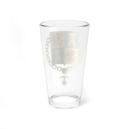 Coat of Arms of Salvador Allende (Chile) (Coat of Arms) Pint Glass 16oz - Go Mug Yourself