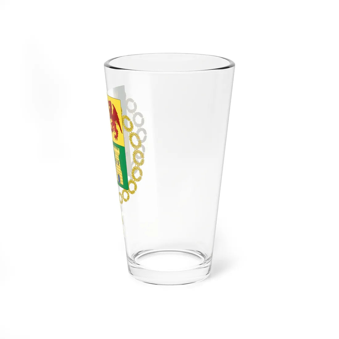 Coat of Arms of Salvador Allende (Chile) (Coat of Arms) Pint Glass 16oz - Go Mug Yourself