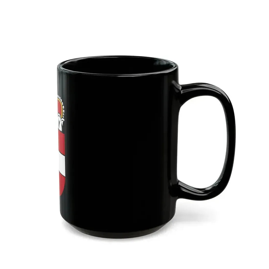 Coat of Arms of Salzburg Austria - Black Coffee Mug - Go Mug Yourself
