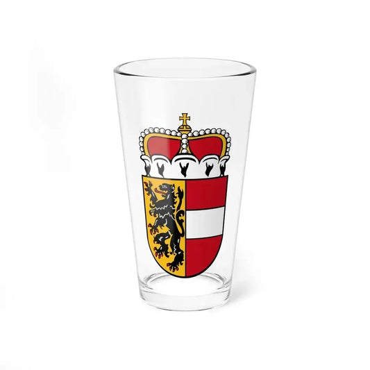 Coat of Arms of Salzburg Austria - Pint Glass 16oz 16oz - Go Mug Yourself