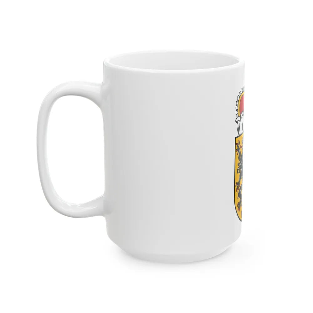 Coat of Arms of Salzburg Austria - White Coffee Mug-Go Mug Yourself