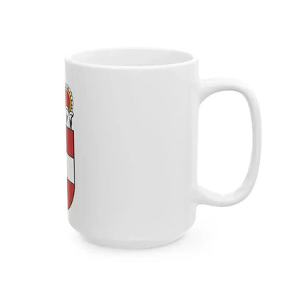 Coat of Arms of Salzburg Austria - White Coffee Mug - Go Mug Yourself