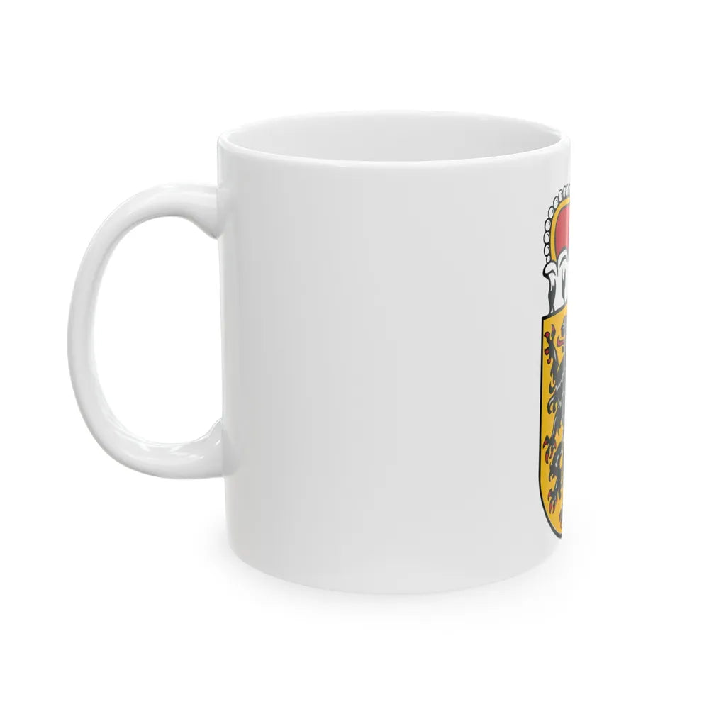 Coat of Arms of Salzburg Austria - White Coffee Mug-Go Mug Yourself