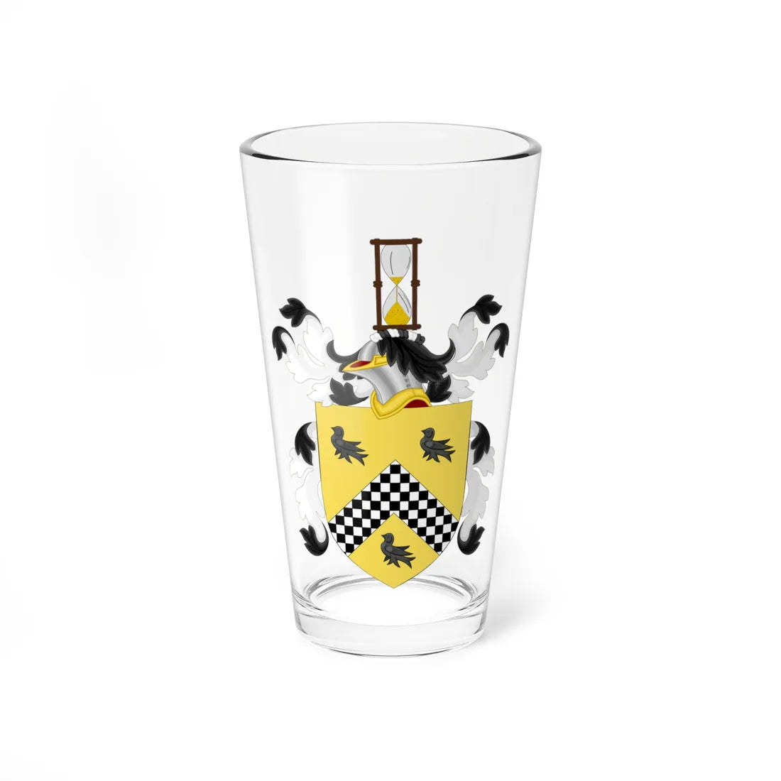 Coat of Arms of Sam Houston (United States) (Coat of Arms) Pint Glass 16oz 16oz - Go Mug Yourself