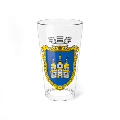 Coat of Arms of Samar (Ukraine) (Coat of Arms) Pint Glass 16oz 16oz - Go Mug Yourself