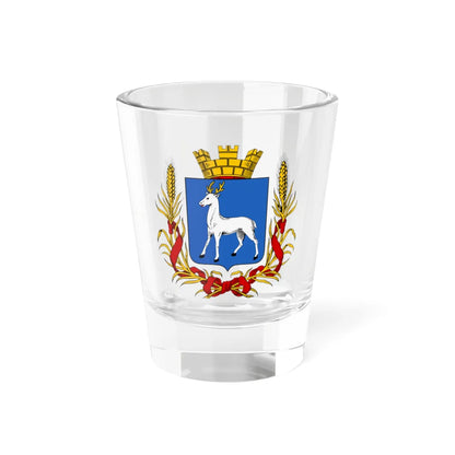 Coat of Arms of Samara 1859 (Russia) (Coat of Arms) Shot Glass 1.5oz 1.5oz - Go Mug Yourself
