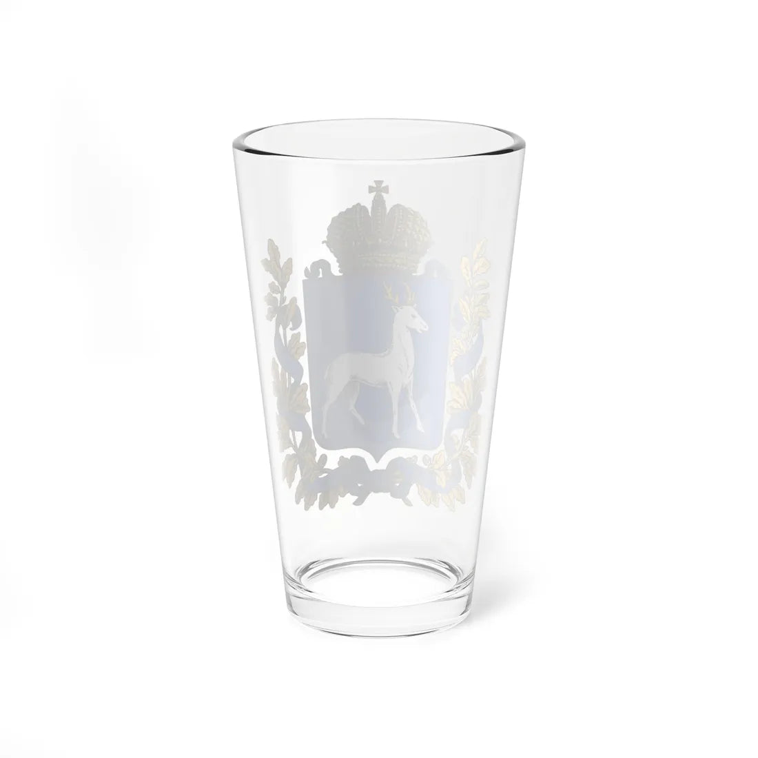 Coat of arms of Samara Governorate 1878 (Russia) (Coat of Arms) Pint Glass 16oz - Go Mug Yourself