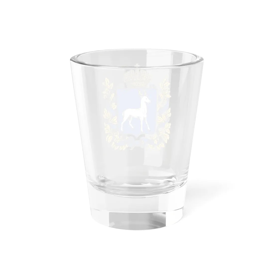 Coat of arms of Samara Governorate 1878 (Russia) (Coat of Arms) Shot Glass 1.5oz - Go Mug Yourself