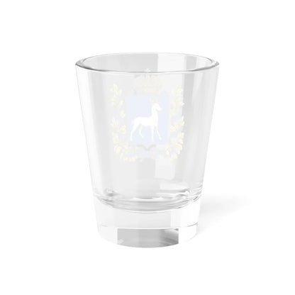 Coat of arms of Samara Governorate 1878 (Russia) (Coat of Arms) Shot Glass 1.5oz - Go Mug Yourself
