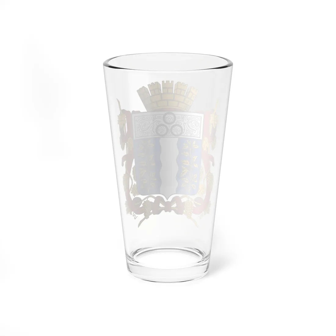 Coat of arms of Samarkand 1910 (Russia) (Coat of Arms) Pint Glass 16oz - Go Mug Yourself