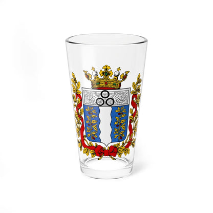 Coat of arms of Samarkand Oblast 1890 (Russia) (Coat of Arms) Pint Glass 16oz 16oz - Go Mug Yourself