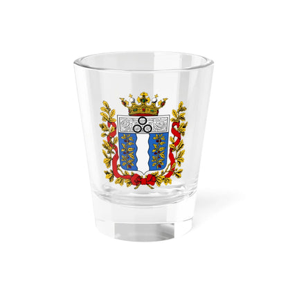 Coat of arms of Samarkand Oblast 1890 (Russia) (Coat of Arms) Shot Glass 1.5oz 1.5oz - Go Mug Yourself