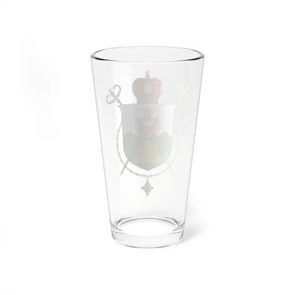 Coat of arms of SambirDrohobych UGCC (Ukraine) (Coat of Arms) Pint Glass 16oz - Go Mug Yourself