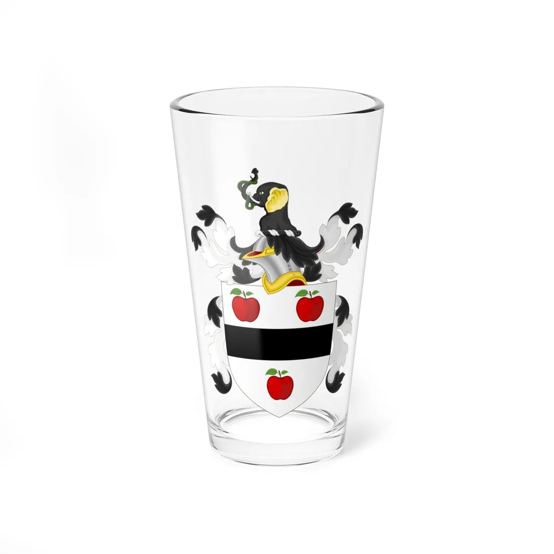 Coat of Arms of Samuel Appleton (United States) (Coat of Arms) Pint Glass 16oz 16oz - Go Mug Yourself