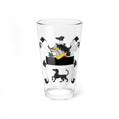 Coat of Arms of Samuel Carpenter (United States) (Coat of Arms) Pint Glass 16oz 16oz - Go Mug Yourself