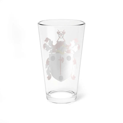 Coat of Arms of Samuel Morse (United States) (Coat of Arms) Pint Glass 16oz - Go Mug Yourself