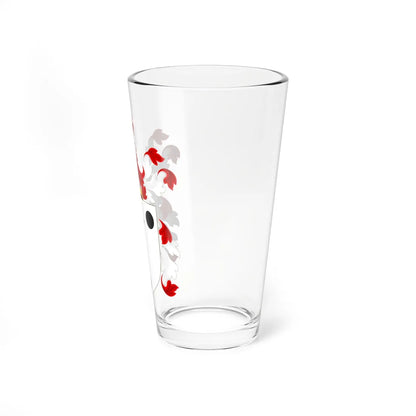 Coat of Arms of Samuel Morse (United States) (Coat of Arms) Pint Glass 16oz - Go Mug Yourself