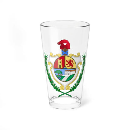 Coat of arms of San Antonio de los Baños Cuba (Cuba) (Coat of Arms) Pint Glass 16oz 16oz - Go Mug Yourself