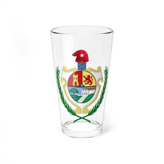 Coat of arms of San Antonio de los Baños Cuba (Cuba) (Coat of Arms) Pint Glass 16oz 16oz - Go Mug Yourself
