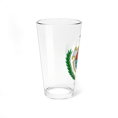 Coat of arms of San Antonio de los Baños Cuba (Cuba) (Coat of Arms) Pint Glass 16oz - Go Mug Yourself
