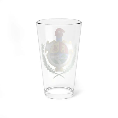 Coat of arms of San Antonio de los Baños Cuba (Cuba) (Coat of Arms) Pint Glass 16oz - Go Mug Yourself