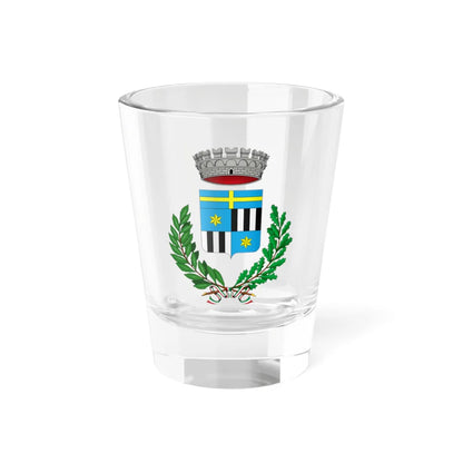 Coat of arms of San Bonifacio municipality (Italy) (Coat of Arms) Shot Glass 1.5oz 1.5oz - Go Mug Yourself