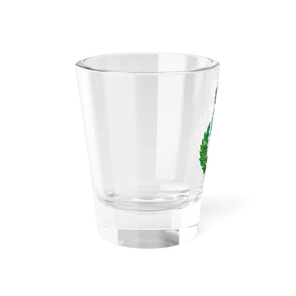 Coat of arms of San Bonifacio municipality (Italy) (Coat of Arms) Shot Glass 1.5oz - Go Mug Yourself