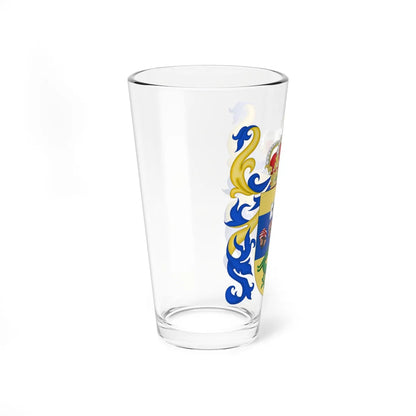 Coat of Arms of San Millán de la Cogolla (Spain) (Coat of Arms) Pint Glass 16oz - Go Mug Yourself