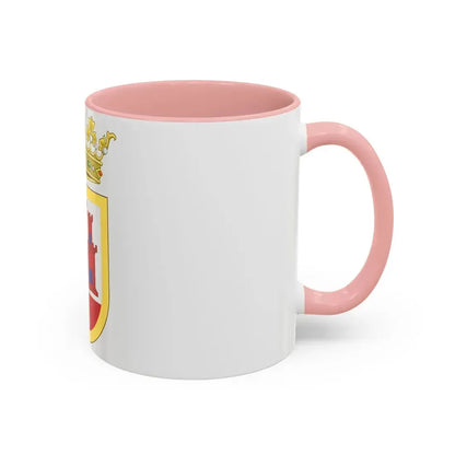 Coat of Arms of San Roque - Accent Coffee Mug - Go Mug Yourself