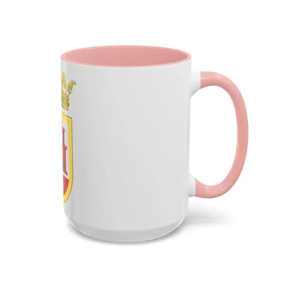 Coat of Arms of San Roque - Accent Coffee Mug - Go Mug Yourself