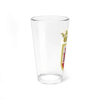 Coat of Arms of San Roque - Pint Glass 16oz - Go Mug Yourself